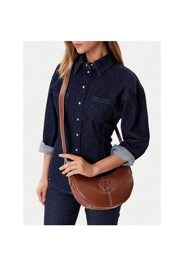 Torebka BOSS. Kolor: brązowy