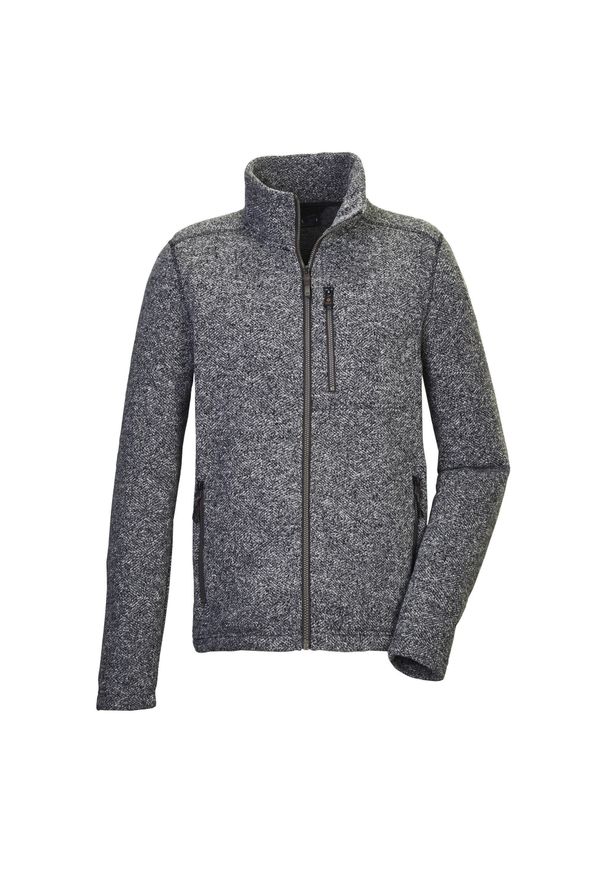 Bluza dzianinowa rozpinana na zamek męska Killtec GW 55. Kolor: wielokolorowy, niebieski, szary. Materiał: dzianina. Sport: turystyka piesza