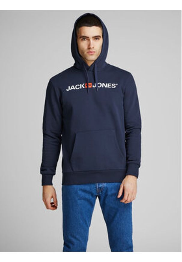 Jack & Jones - Bluza Jack&Jones. Kolor: niebieski