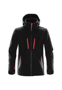 STORMTECH - Męska Kurtka Patrol Soft Shell. Kolor: czerwony, wielokolorowy, czarny. Sport: turystyka piesza