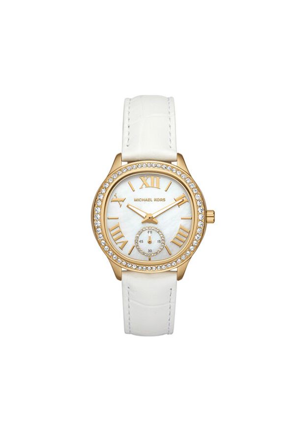 Michael Kors Zegarek Sage MK4818 Biały. Kolor: biały