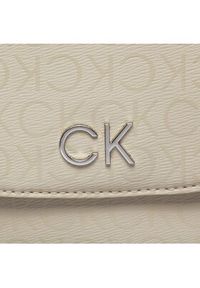 Calvin Klein Plecak Ck Daily Backpack_Epi Mono K60K611881 Beżowy. Kolor: beżowy. Materiał: skóra #3