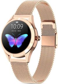 Smartwatch Giewont GW300-3 Różowe złoto. Rodzaj zegarka: smartwatch. Kolor: wielokolorowy, różowy, złoty #1