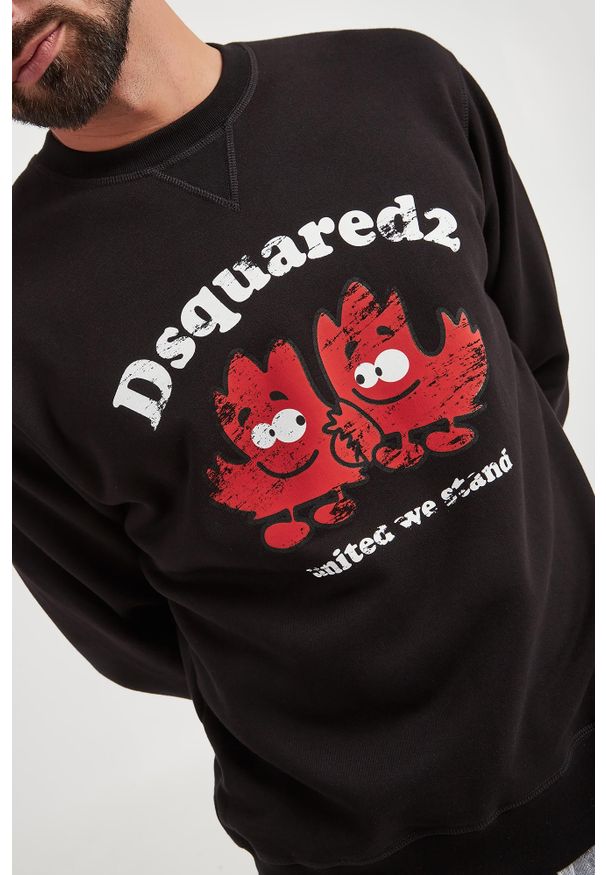 Bluza męska z kapturem DSQUARED2. Typ kołnierza: kaptur