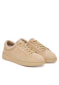 Hugo - HUGO Sneakersy Neston Tenn 50563557 Beżowy. Kolor: beżowy. Materiał: zamsz, skóra #3