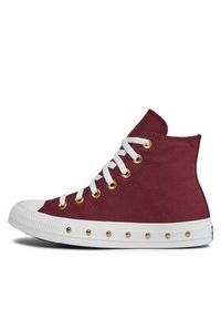 Converse Trampki Chuck Taylor All Star Star Studded A07906C Bordowy. Kolor: czerwony. Materiał: materiał #5
