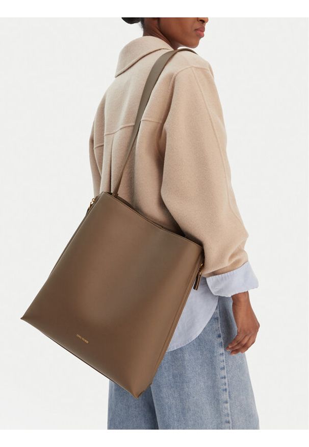 Gino Rossi - GINO ROSSI Torebka C-WEN-3 Beżowy. Kolor: beżowy