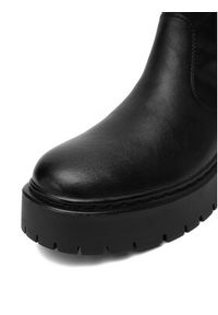 DeeZee Botki 13123-41 Czarny. Kolor: czarny. Materiał: materiał #4
