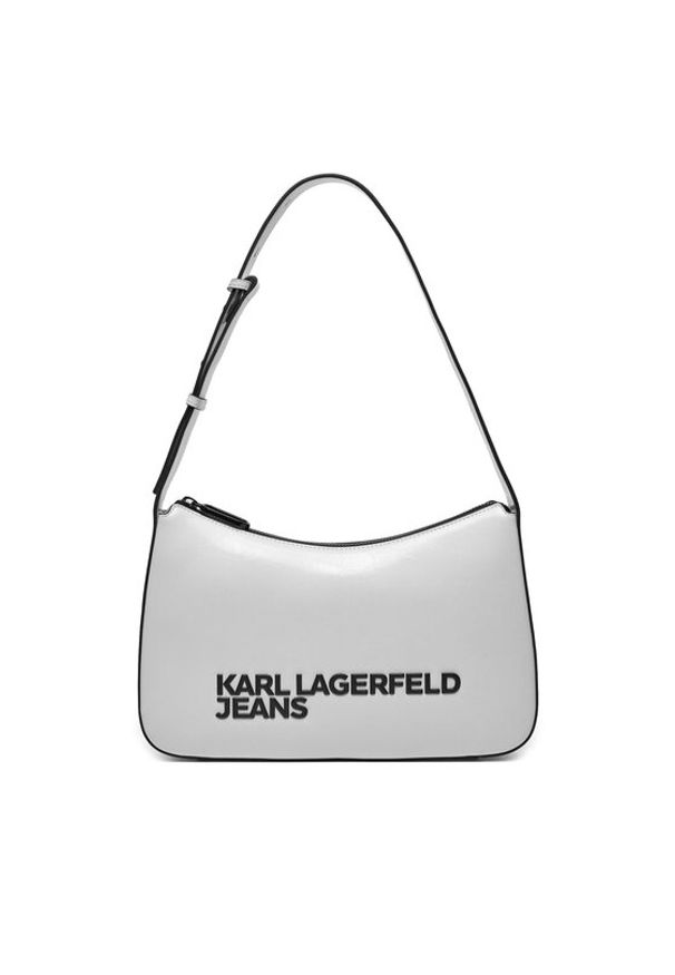 Karl Lagerfeld Jeans Torebka 241J3006 Czarny. Kolor: czarny. Materiał: skórzane