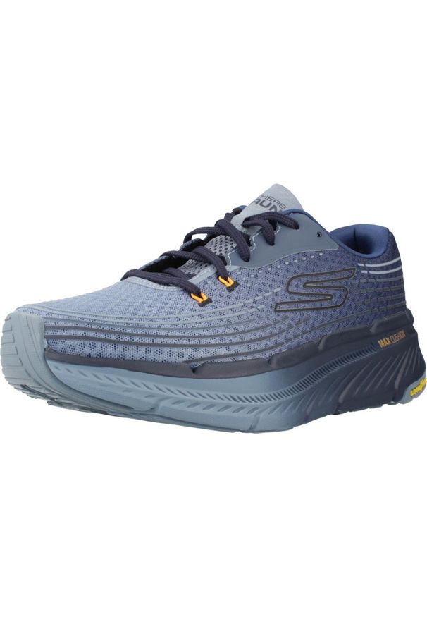 skechers - Buty SKECHERS MAX CUSHIONING PREMIER 2.0 Niebieski. Kolor: niebieski. Materiał: syntetyk, tkanina. Model: Skechers Sport. Sport: bieganie