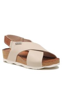 Pikolinos Sandały W9E-0912 Écru. Materiał: skóra #5