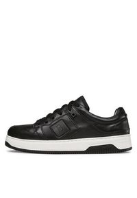 Badura Sneakersy BUXTON-21 MI08 Czarny. Kolor: czarny. Materiał: skóra