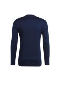 Adidas - Koszulka męska adidas Squadra 21 JSY. Kolor: niebieski, wielokolorowy, biały. Materiał: jersey, materiał. Długość rękawa: długi rękaw. Długość: długie. Sport: fitness, piłka nożna