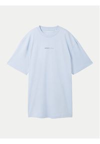 Tom Tailor Denim T-Shirt 1040880 Błękitny Relaxed Fit. Kolor: niebieski. Materiał: bawełna