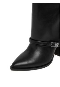Nine West Kozaki CEO-ABRA-01 Czarny. Kolor: czarny. Materiał: materiał, syntetyk