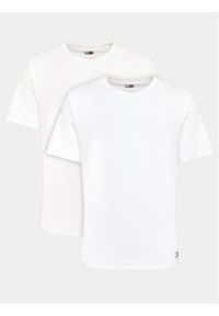 Tommy Jeans Komplet 2 t-shirtów UM0UM03157 Biały Regular Fit. Kolor: biały. Materiał: bawełna #1