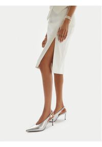 Gino Rossi - GINO ROSSI Szpilki CEO-ROSE-LT2670-W Srebrny. Kolor: srebrny. Materiał: skóra. Obcas: na szpilce #9