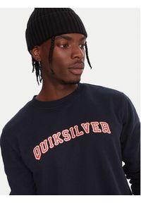 Quiksilver Bluza Graphic EQYFT05132 Granatowy Regular Fit. Kolor: niebieski. Materiał: bawełna #4