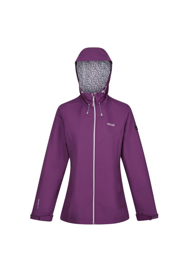 Regatta - Kurtka Wodoodporna Damska Hamara III. Kolor: fioletowy. Sport: turystyka piesza