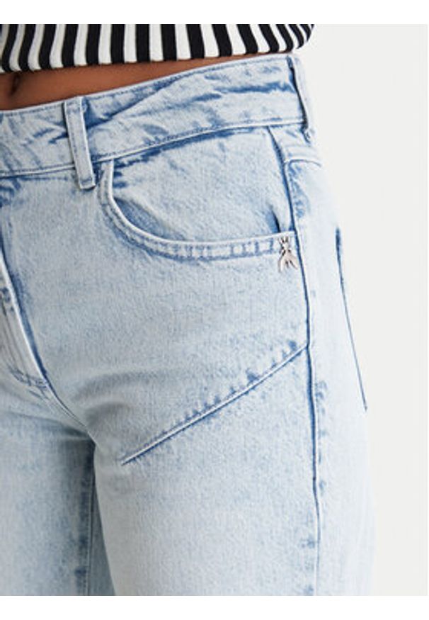 Patrizia Pepe Jeansy 8P0805/D1WZB-CB01 Niebieski Regular Fit. Kolor: niebieski