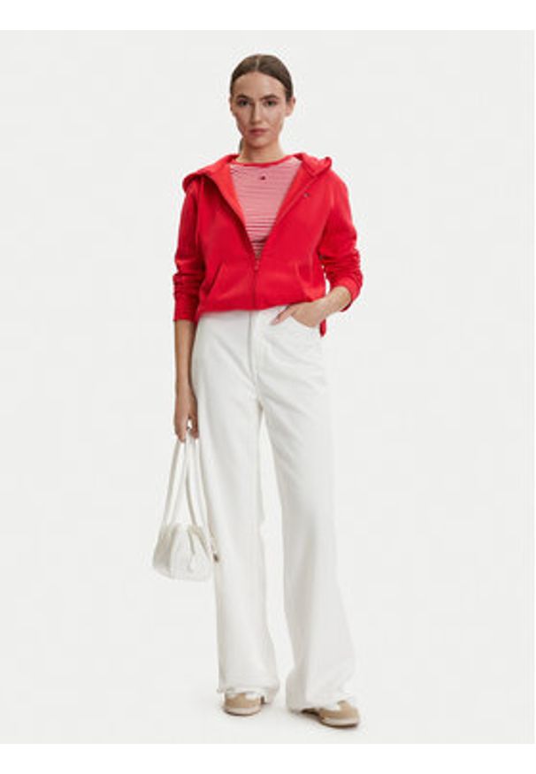 Tommy Jeans Jeansy DW0DW22648 Biały Straight Leg. Kolor: biały