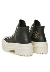 Converse Trampki Chuck Taylor All Star Lugged Heel Platform Gold A11500C Czarny. Kolor: czarny. Materiał: skóra. Obcas: na platformie #5
