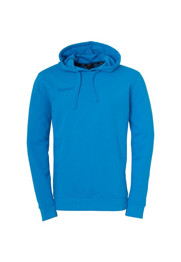 KEMPA - Bluza z kapturem Kempa. Typ kołnierza: kaptur. Kolor: wielokolorowy, niebieski, czarny. Wzór: napisy. Sport: piłka ręczna