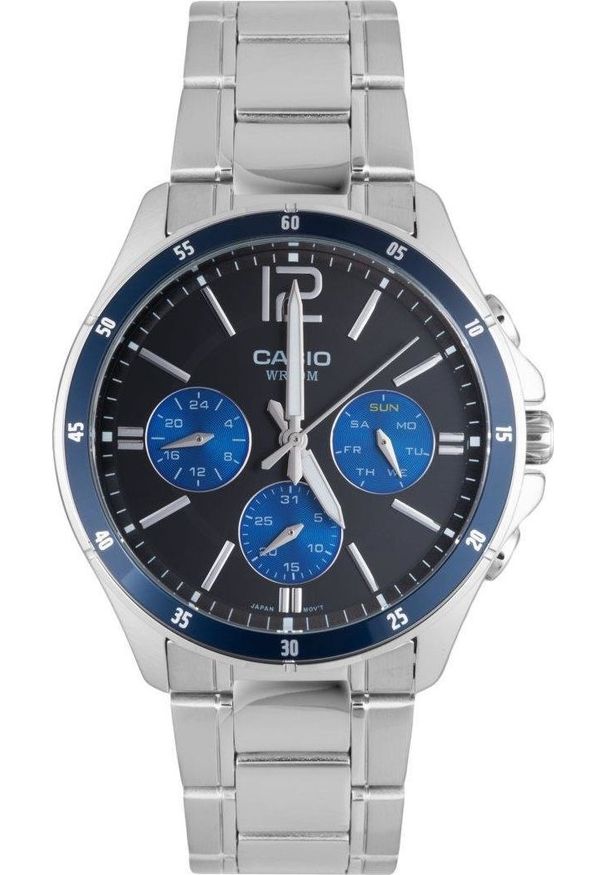 Zegarek Casio Zegarek Męski Casio MTP-1374D-2AV Enticer