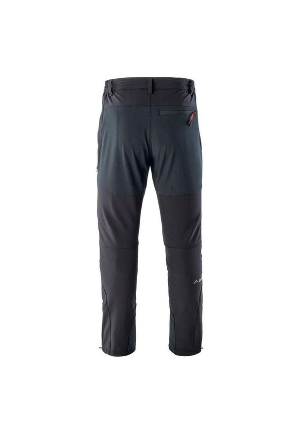 Elbrus - Męskie Spodnie Softshell Pro Guard. Kolor: czarny. Materiał: softshell. Sport: turystyka piesza