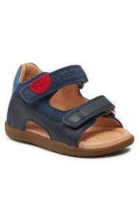 Geox Sandały B Sandal Macchia Boy B454VA 0CL22 C0693 Granatowy. Kolor: niebieski #3