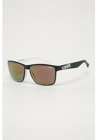 Uvex Okulary przeciwsłoneczne kolor biały. Kształt: prostokątne. Kolor: biały #1