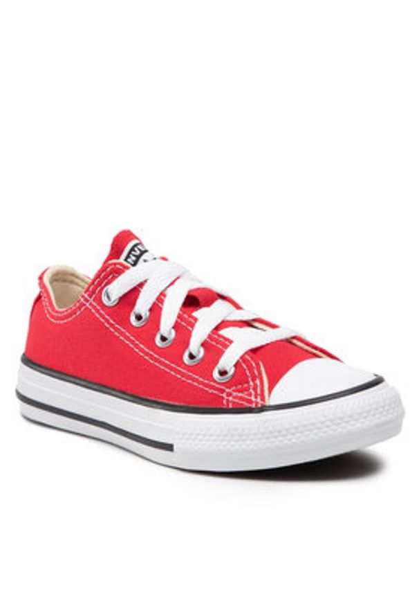 Converse Trampki Chuck Taylor All Star Ox 3J236 Czerwony. Kolor: czerwony. Materiał: materiał