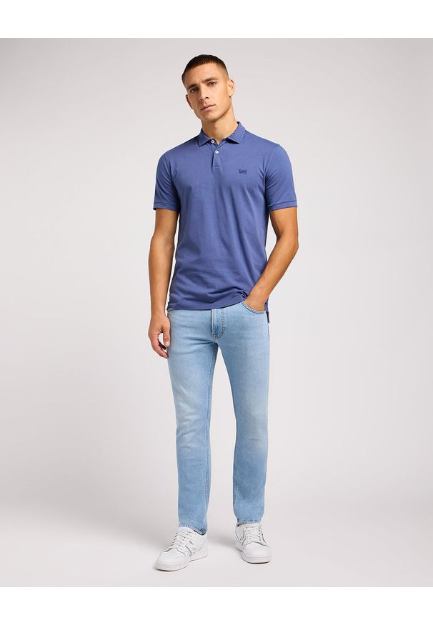 Lee - LEE RIDER MĘSKIE SPODNIE JEANSOWE JEANS DŻINSY RIVER RUN 112349881 L701015509. Okazja: na spacer. Wzór: kolorowy. Sezon: lato. Styl: sportowy, klasyczny
