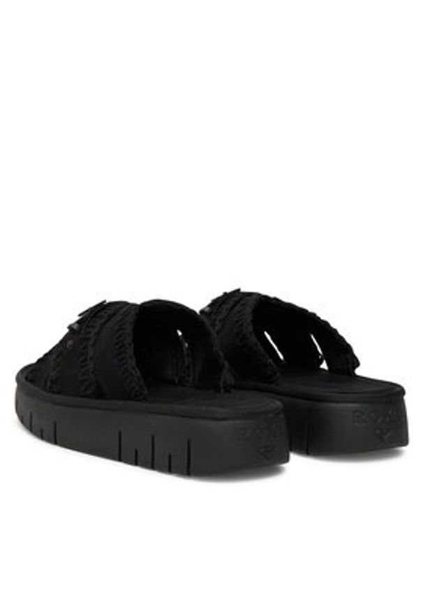 Roxy Klapki HY62277-5 Czarny. Kolor: czarny. Materiał: materiał