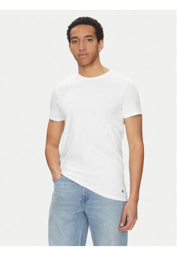 Calvin Klein Underwear Komplet 3 t-shirtów LV00NB4051 Kolorowy Regular Fit. Materiał: bawełna. Wzór: kolorowy