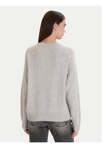ViCOLO Sweter 77091F Szary Regular Fit. Kolor: szary. Materiał: kaszmir #3