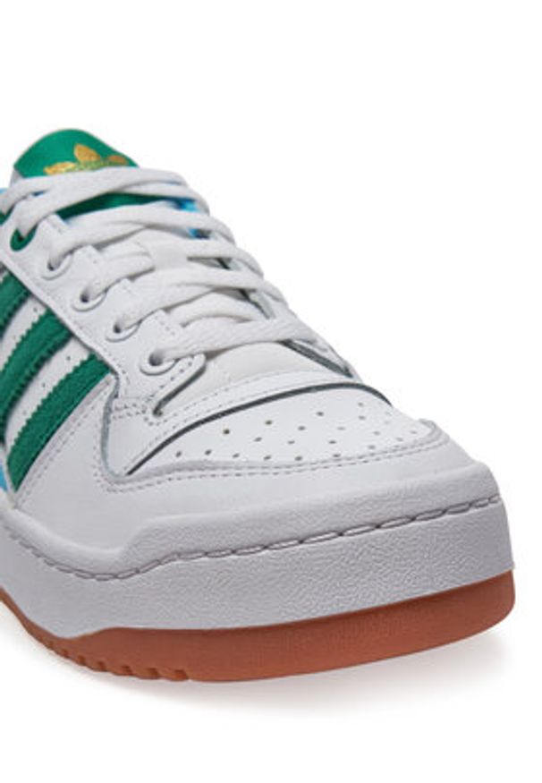 Adidas - adidas Buty do koszykówki Forum Bold JI0062 Biały. Kolor: biały. Materiał: skóra. Sport: koszykówka