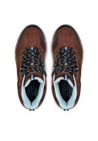 skechers - Skechers Trapery Trego Base Camp 167008/CHOC Brązowy. Kolor: brązowy. Materiał: zamsz, skóra #5