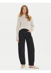 TwinSet - TWINSET Sweter 242TT3480 Écru Loose Fit. Materiał: wełna #2