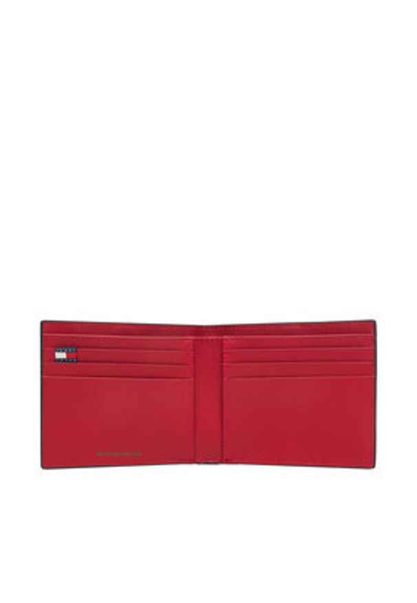 Tommy Jeans Portfel Tjm Heritage Cc Wallet AM0AM14281 Granatowy. Kolor: niebieski. Materiał: skóra
