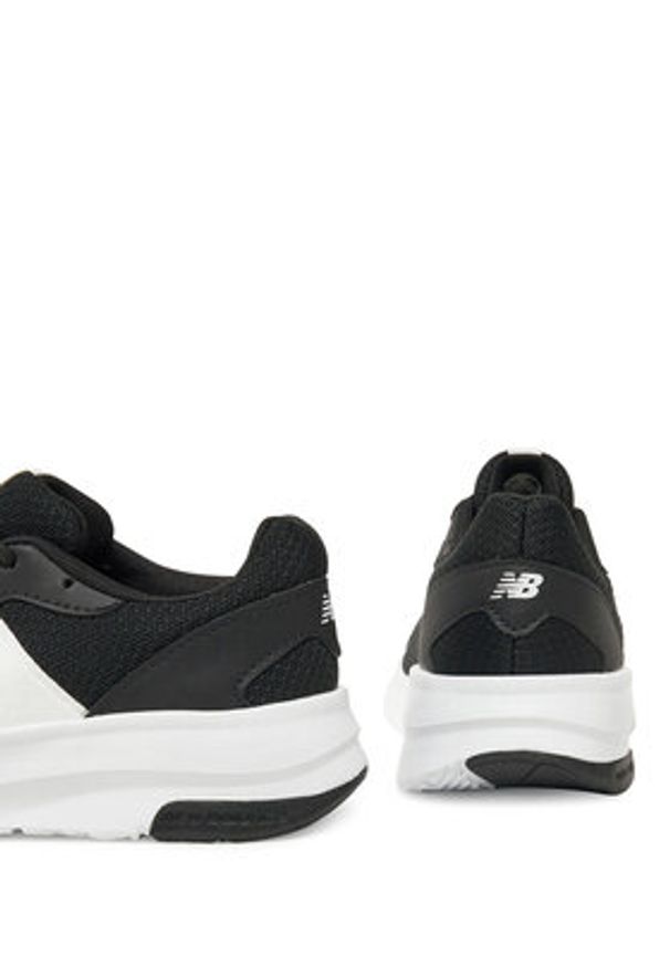 New Balance Buty do biegania 578's GK578BK Czarny. Kolor: czarny. Materiał: skóra