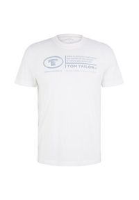 Tom Tailor T-Shirt 1035611 Biały Regular Fit. Kolor: biały #9