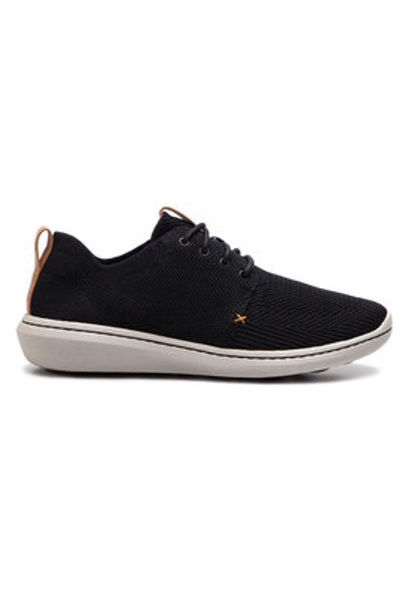 Clarks Sneakersy Step Urban Mix 261381787 Czarny. Kolor: czarny. Materiał: materiał