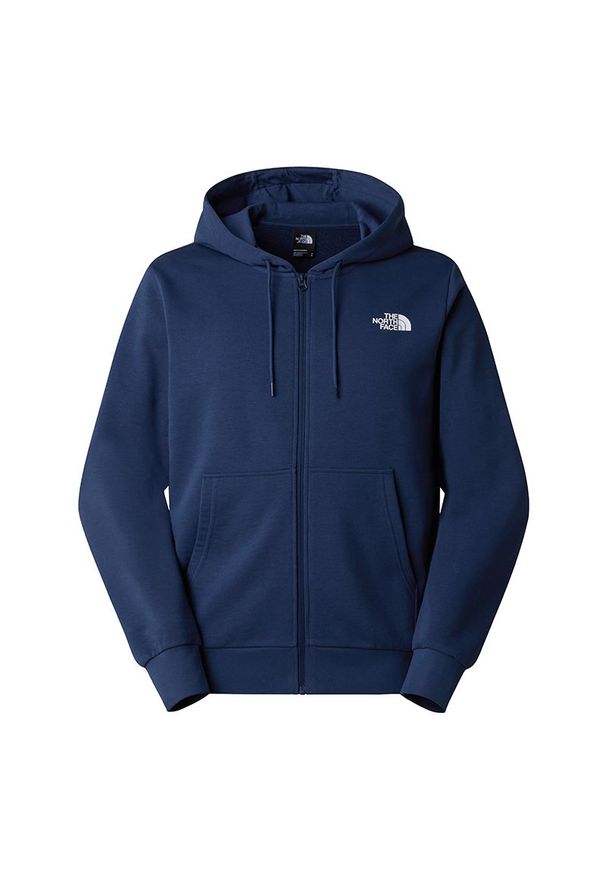 Bluza męska The North Face Simple Dome Light 0A8GQ78K21 - granatowa. Okazja: na co dzień. Typ kołnierza: bez kaptura. Kolor: niebieski. Materiał: bawełna, poliester, materiał. Styl: casual