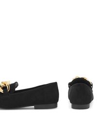 DeeZee Loafersy WS5560-10 Czarny. Kolor: czarny. Materiał: materiał #8