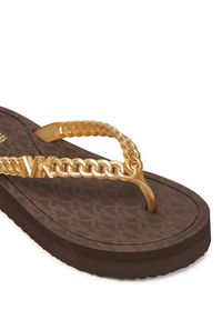 MICHAEL Michael Kors Japonki Zaza 40S5ZAFA1B Brązowy. Kolor: brązowy. Materiał: syntetyk #2