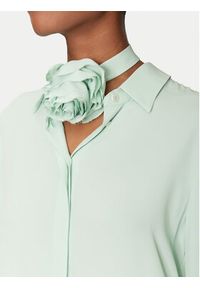 Marella Koszula Inaco 2513111161 Zielony Regular Fit. Kolor: zielony. Materiał: jedwab #4