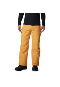 columbia - Spodnie narciarskie męskie Columbia Bugaboo IV. Kolor: żółty. Materiał: nylon. Sezon: zima. Sport: narciarstwo