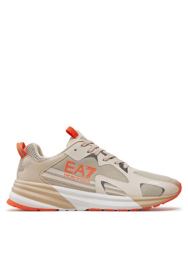 EA7 Emporio Armani Sneakersy X8X156 XK360 T552 Szary. Kolor: szary. Materiał: materiał