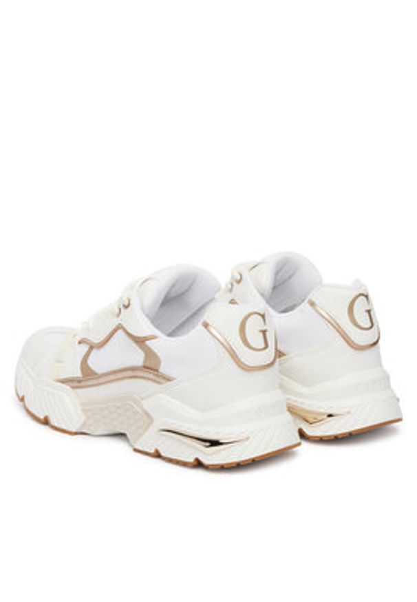 Guess Sneakersy FLJCR6 ELE12 Biały. Kolor: biały. Materiał: materiał